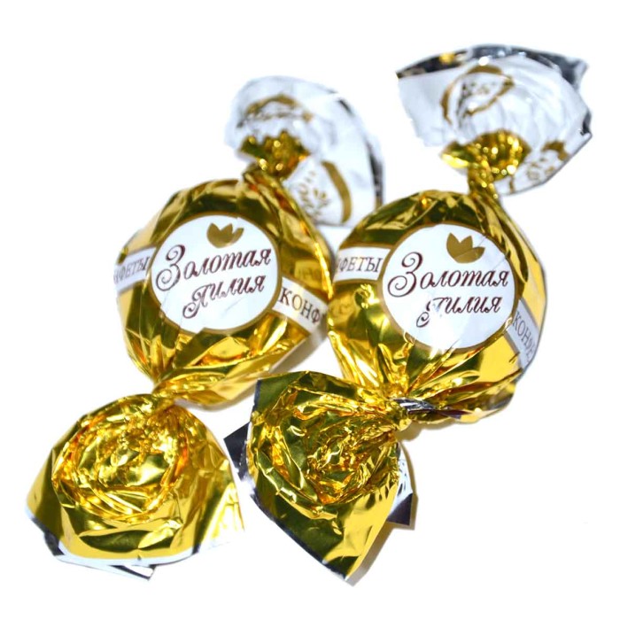 Конфеты Конти Золотая лилия