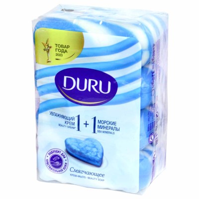 Мыло Duru Soft Sea Minerals 4*80гр м/у