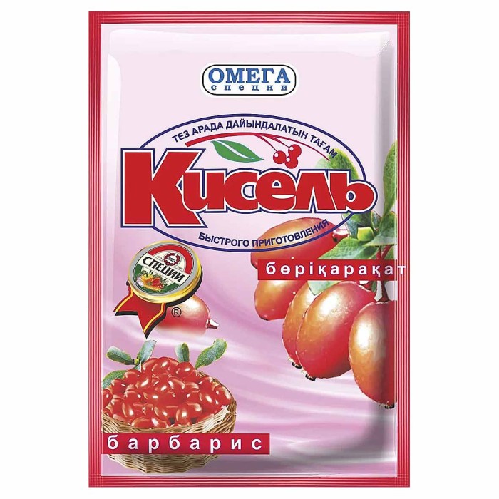 Кисель Омега барбарис 90гр м/у