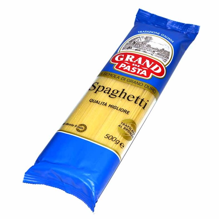 Макароны Grand di Pasta спагетти 450гр м/у