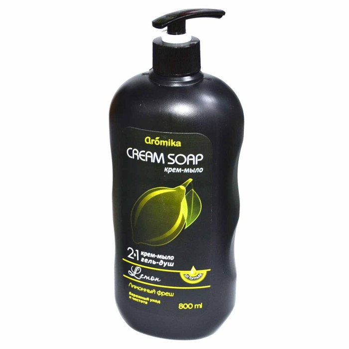 Гель для душа Aromika Лимон фреш 2в1 800мл пэт