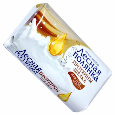 Мыло Лесная полянка Протеины шелка 90гр м/у