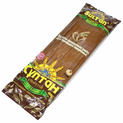 Макароны Султан отрубные спагетти  М701 400гр м/у