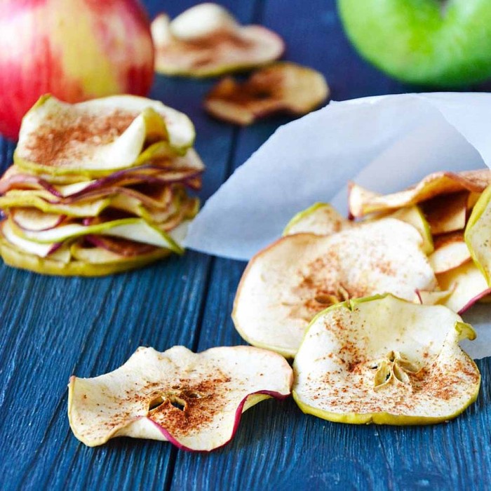 Чипсы фруктовые Сушки яблочные с корицей 30 гр к/у