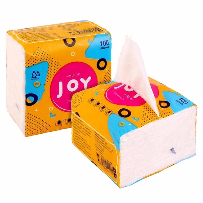 Салфетка Маолин Joy 100шт м/у