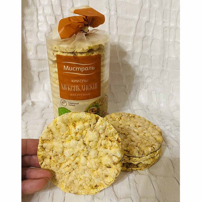 Крипсы Мистраль Мексиканские кукурузные 145гр м/у