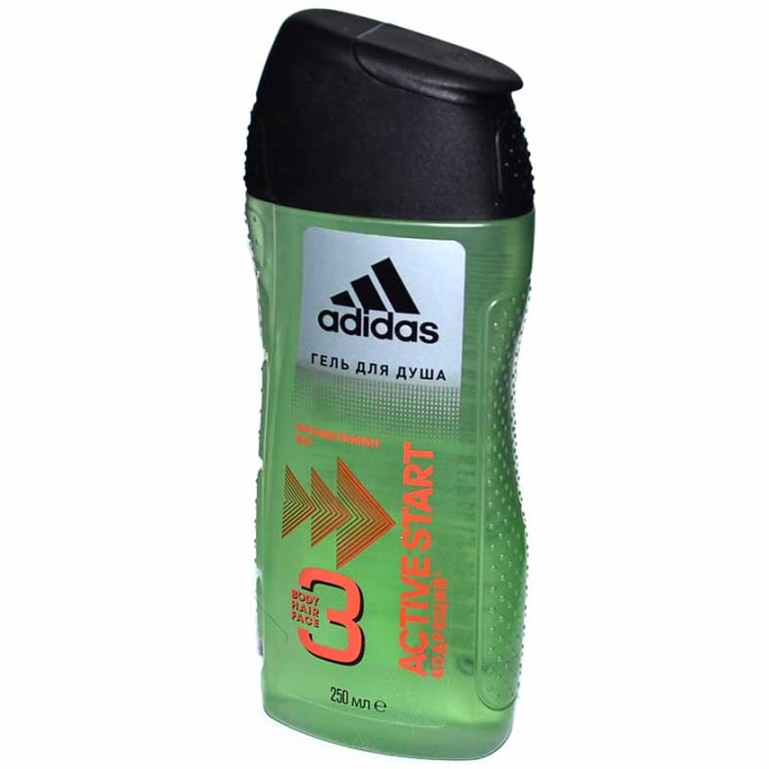 Гель для душа Adidas Man Active Start 250мл пэт