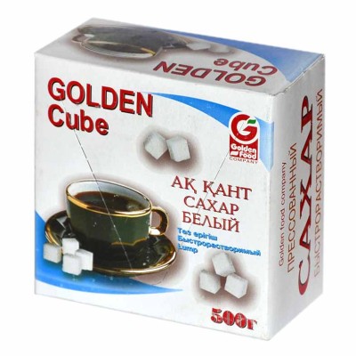 Сахар-рафинад Golden Cupe 500гр к/у