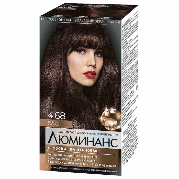 Краска для волос Luminanc 4.68 Пряный шоколад 170мл к/у
