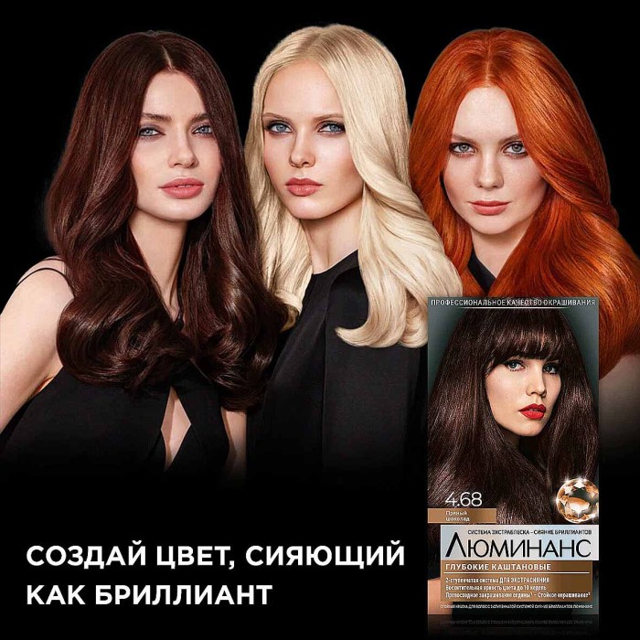 Краска для волос Luminanc 4.68 Пряный шоколад 170мл к/у