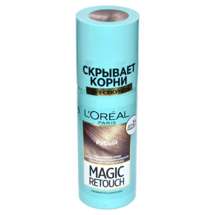 Спрей-тоник для волос Loreal Magic Retouch 4 Русый 100мл к/у