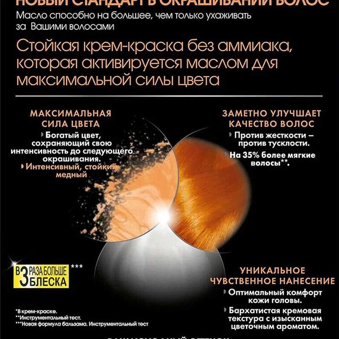 Краска для волос Garnier Olia 7.40 Искрящийся медный к/у