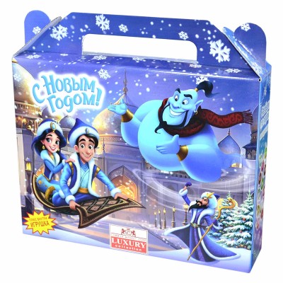 Подарок новогодний Common Market Портфель Приключения Аладина 250гр к/у