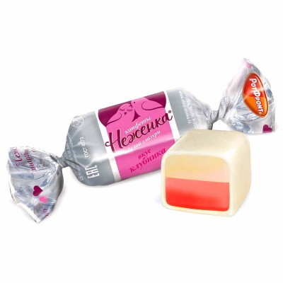 Карамель Объединенные кондитеры Неженка клубника