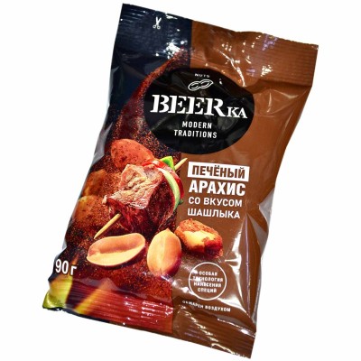 Арахис BEERka Шашлык 90гр м/у