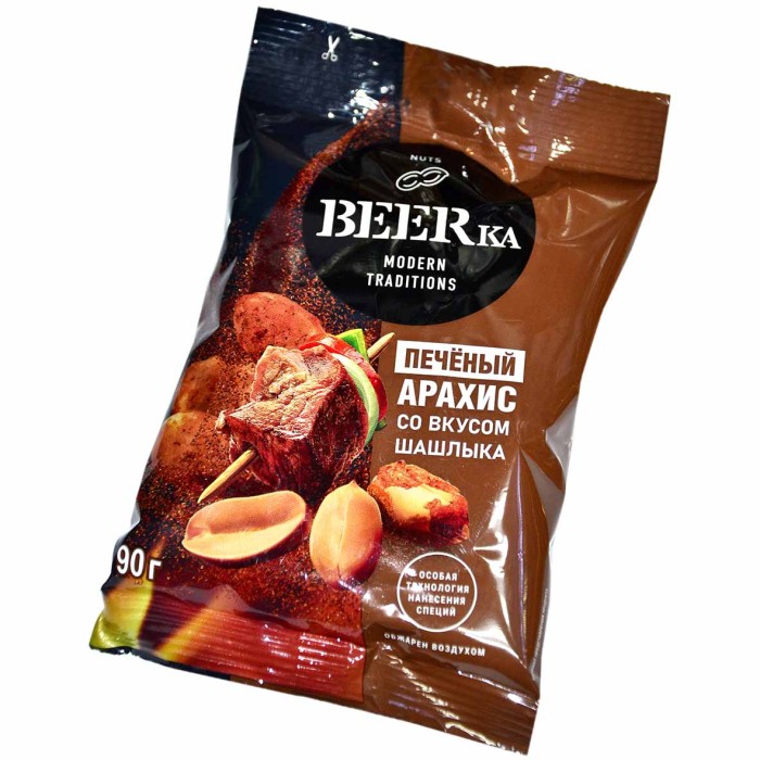 Арахис BEERka Шашлык 90гр м/у