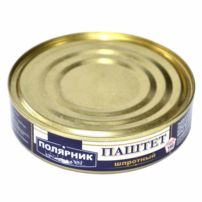 Паштет шпротный Полярник 160гр ж/б