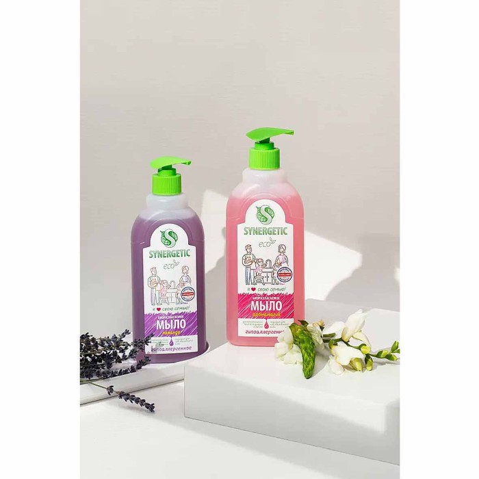 Мыло жидкое Synergetic Аромагия 500мл дозатор