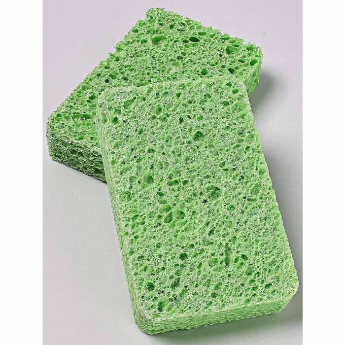 Губка Kitchen Cleaning из целлюлозы для посуды 2шт артKR-GP02/2