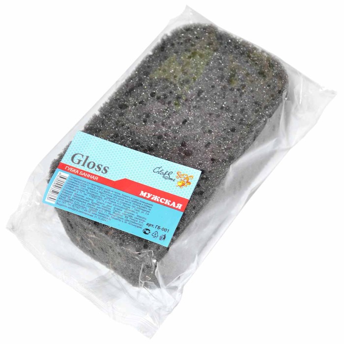 Губка банная Gloss Мужская