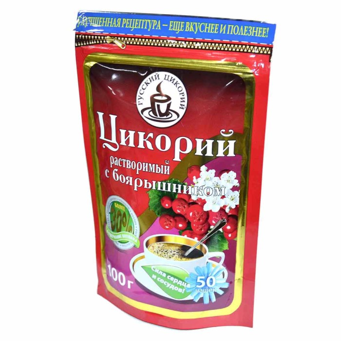 Цикорий Русский цикорий с боярышником 100гр д/п
