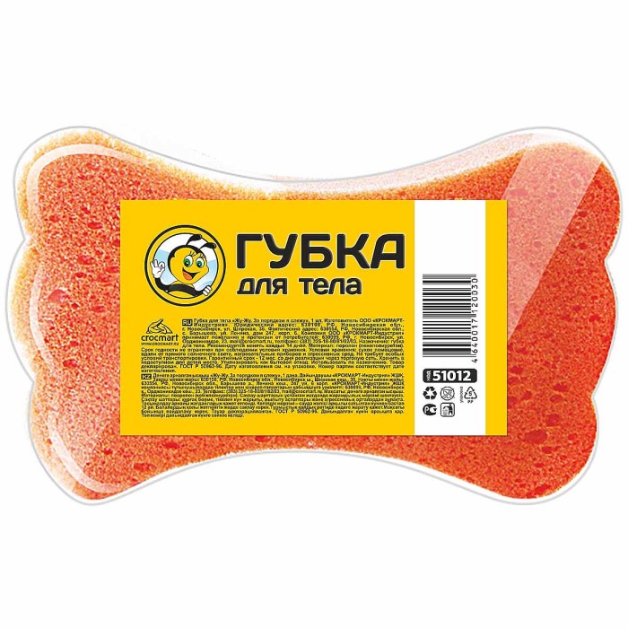 Губка для тела Жу-Жу Бантик