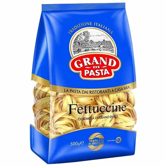 Макароны Grand di Pasta феттуччине 500гр м/у