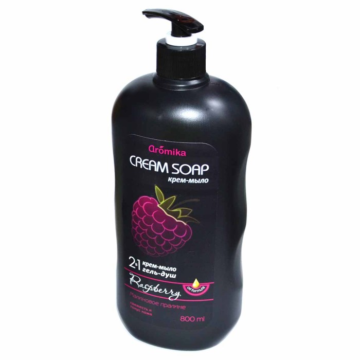Гель для душа Aromika Малиновое пралине 2в1 800мл пэт
