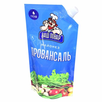 Майонез Ваш повар Провансаль 50,5% 370мл д/п