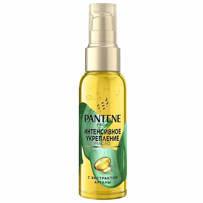 Масло для волос Pantene Интенсивное укрепление Argan 100мл пэт