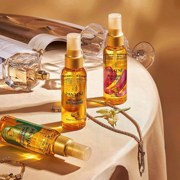 Масло для волос Pantene Интенсивное укрепление Argan 100мл пэт