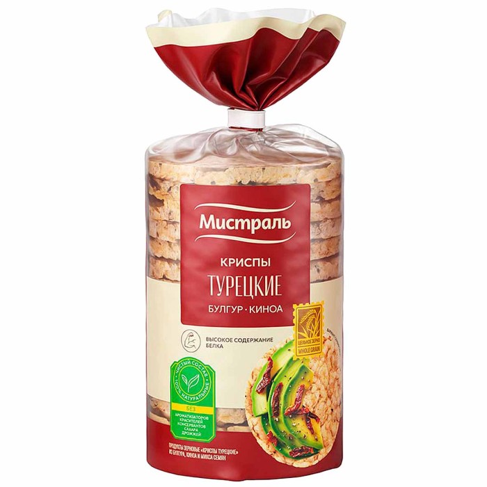 Крипсы Мистраль Турецкие булгур-киноа 146гр м/у