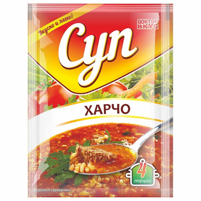 Суп Доктор вкус Харчо с витаминами 55гр м/у