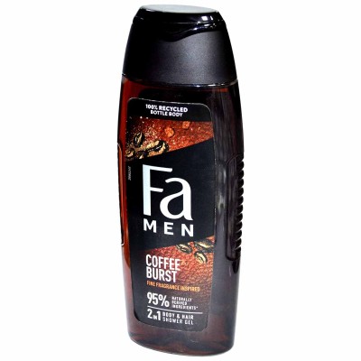 Гель для душа Fa Men Coffee burst 2в1 250мл пэт