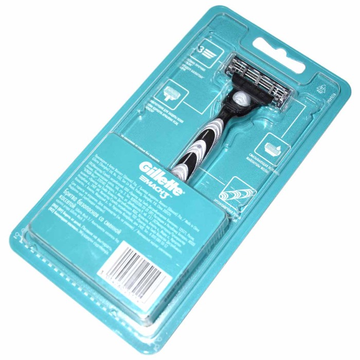 Бритва Gillette Mach3 с 1 сменной кассетой к/у