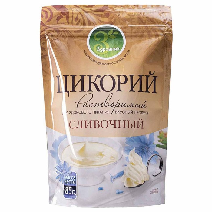 Цикорий Здравник сливочный 85гр д/п