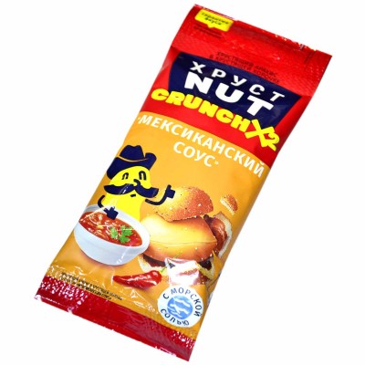 Арахис ХрустNUT в хрустящей корочке Мексиканский соус 60г м/у