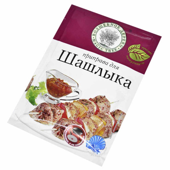 Приправа Волшебнон дерево для шашлыка с морской солью 30гр м/у