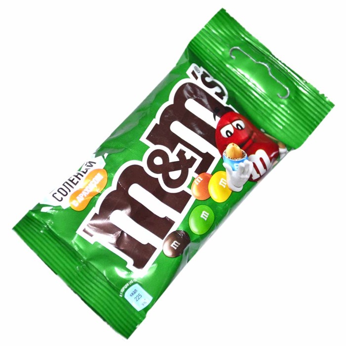 Драже M&Ms с соленым арахисом 45гр м/у