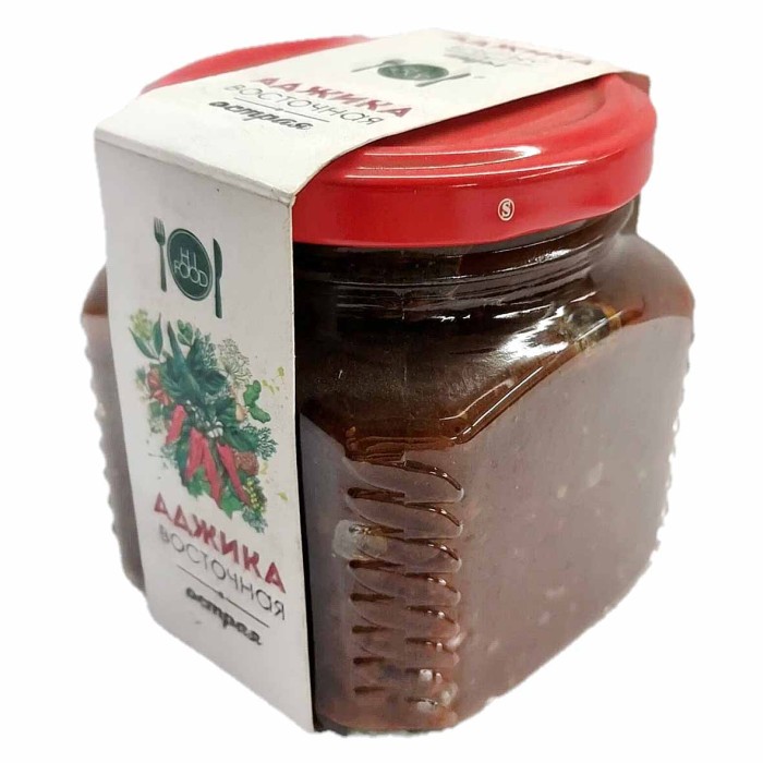 Приправа HiFood аджика восточная острая 250гр ст/б