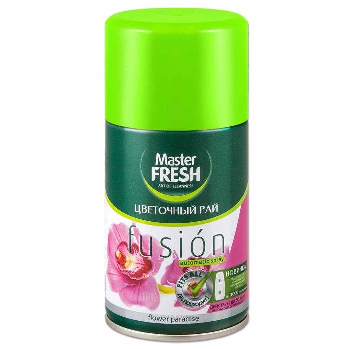 Баллон сменный Master Fresh Цветочный рай 250мл ж/б