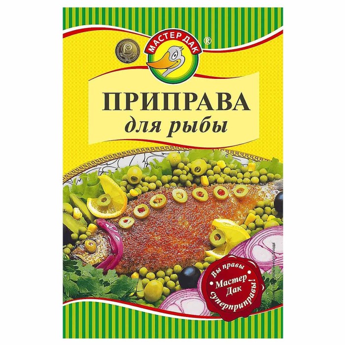 Приправа Мастер Дак для рыбы 15гр м/у