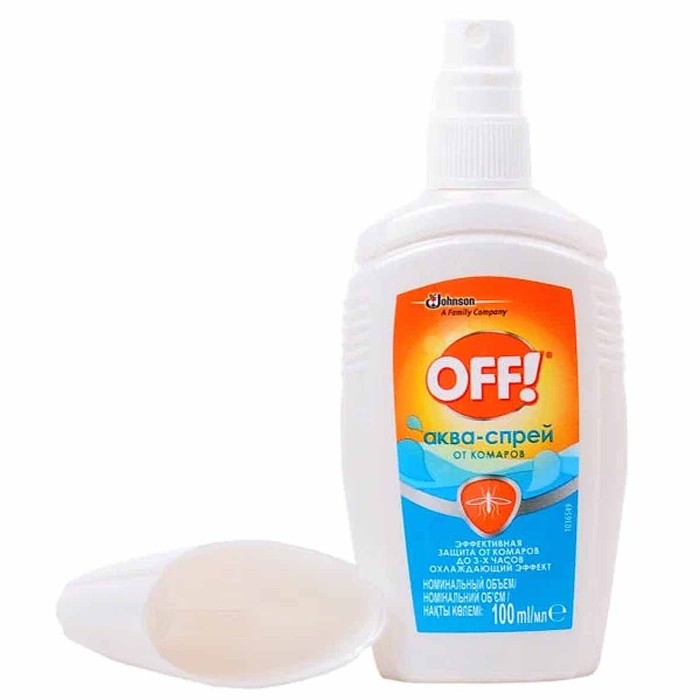 Аква-спрей OFF! от комаров 120мл ж/б