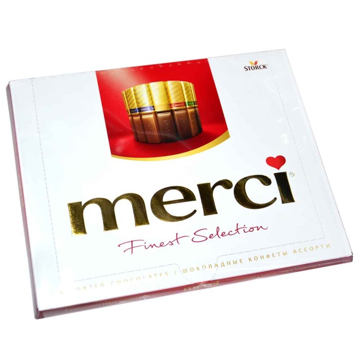 Конфеты Merci Finest Selection Ассотри 250гр к/у