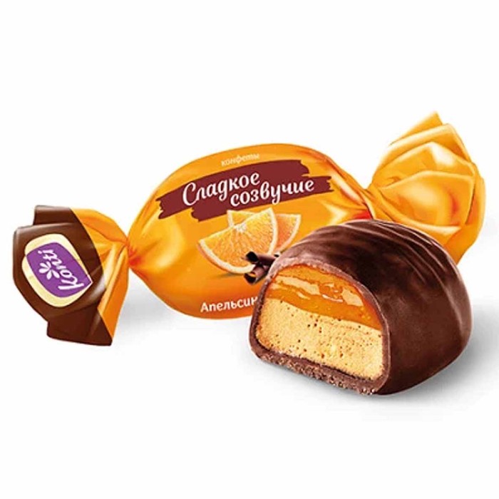 Конфеты Конти Сладкое созвучие апельсин с шоколадом