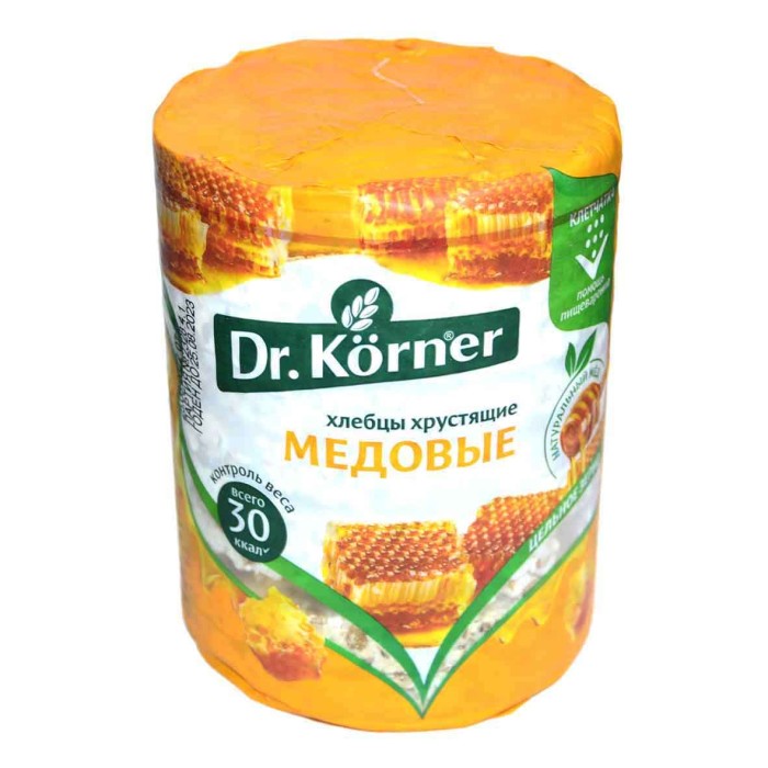 Хлебцы Dr.Korner злаковый коктейль 100гр м/у