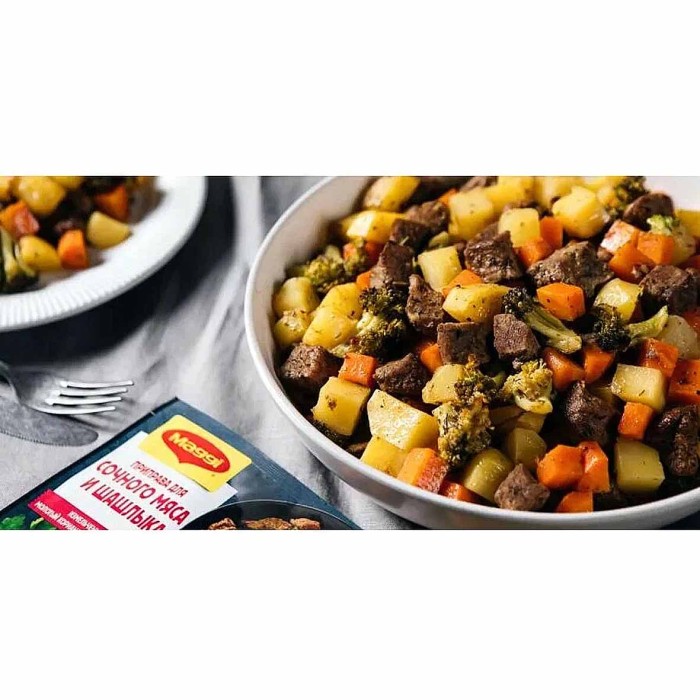 Приправа Maggi Для сочного мяса и шашлыка 20гр м/у