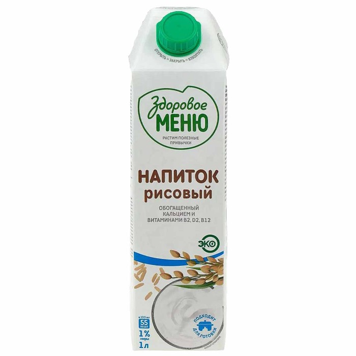 Напиток рисовый Здоровое меню 1л т/п