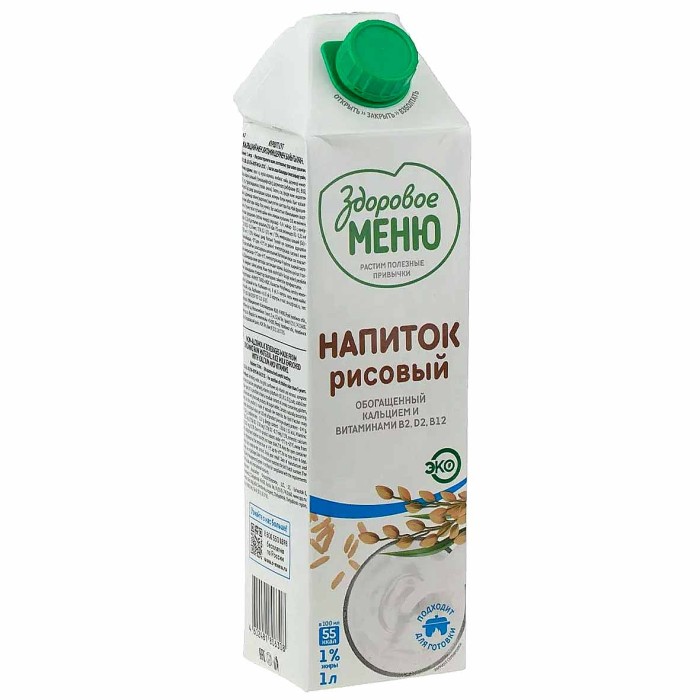 Напиток рисовый Здоровое меню 1л т/п