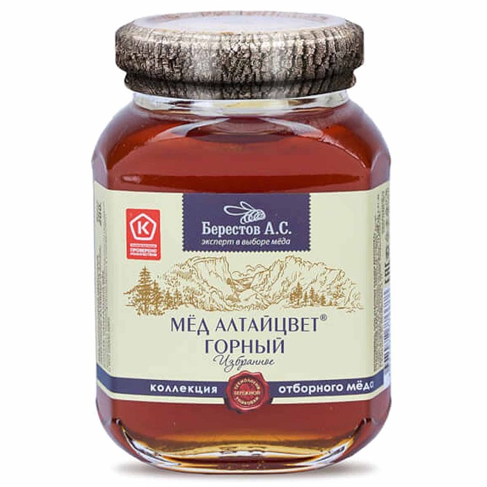 Мед Берестов Алтайцвет Горный 200гр ст/б